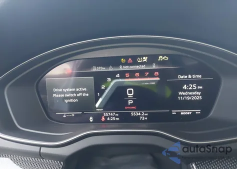 2021 Audi Sq5 Premium Plus Tfsi Quattro Tiptronic z USA, uszkodzony, nr VIN WA1B4AFY3M2099532